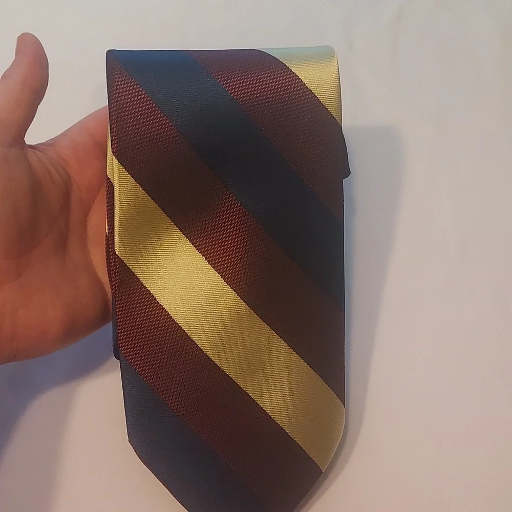 B'lazzotti blue gold tie